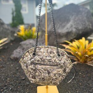 Sharif 1827 Multicolor Leather Shoulder/Crossbody Bag